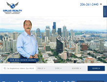 Tablet Screenshot of gplusrealty.com